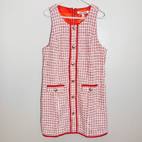 Walter Baker Plaid Sleeveless Dress - Picture 2 of 10